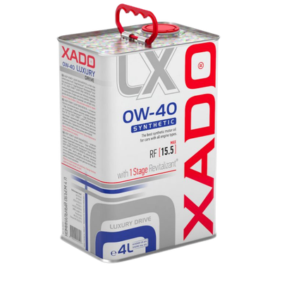XADO Luxury Drive 0W-40 SYNTHETIC 1Л/4Л