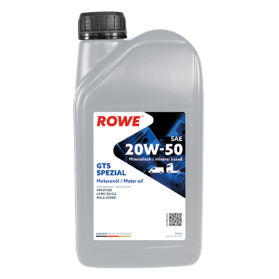 ROWE HIGHTEC GTS SPEZIAL SAE 20W-50