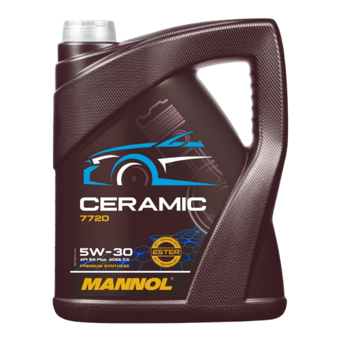 mannol ceramic full synthetic 5w 30 - Moskov Oil