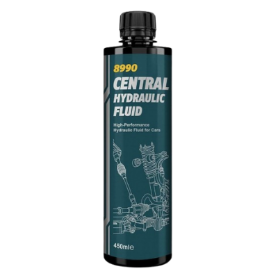 Хидравлично масло зелено MANNOL Central Hydraulic Fluid 450мл - Moskov Oil