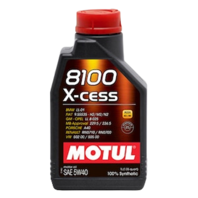 MOTUL 8100 X-CESS 5W-40 1л/5л
