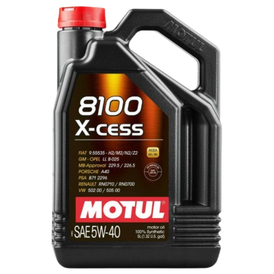 MOTUL 8100 X-CESS 5W-40 1л/5л