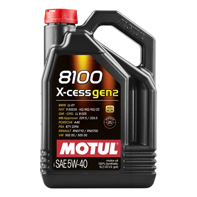 MOTUL X-CESS GEN2 5W-40 - Moskov Oil