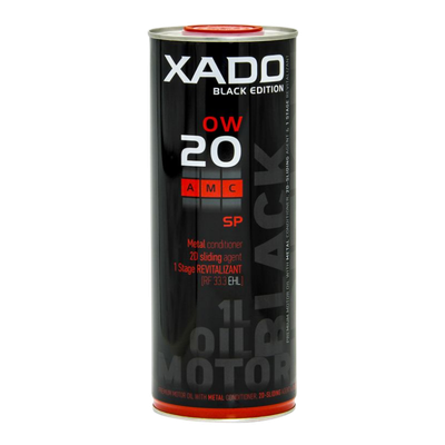 XADO Atomic Oil BLACK EDITION 0W-20 SP AMC 1Л/4Л