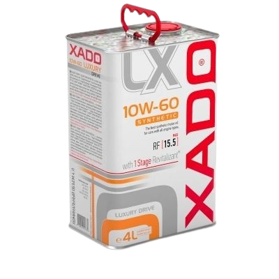 XADO Luxury Drive 10W-60 SYNTHETIC - Moskov Oil
